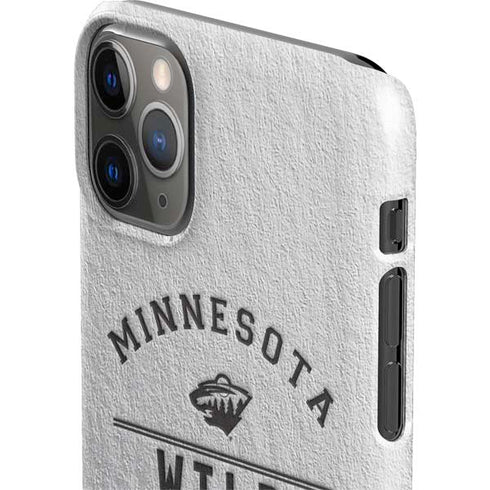 NHL Minnesota Wild Black Text iPhone 11 Pro Max Lite Case