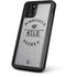 NHL Minnesota Wild Black Text iPhone 11 Pro Waterproof Case