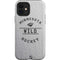NHL Minnesota Wild Black Text iPhone 12 Impact Case