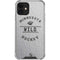 NHL Minnesota Wild Black Text iPhone 12 Mini Clear Case