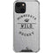 NHL Minnesota Wild Black Text iPhone 14 Plus Clear Case