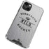 NHL Minnesota Wild Black Text iPhone 14 Plus Clear Case
