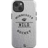 NHL Minnesota Wild Black Text iPhone 15 Impact Case