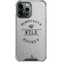 NHL Minnesota Wild Black Text iPhone 14 Pro Max Clear Case