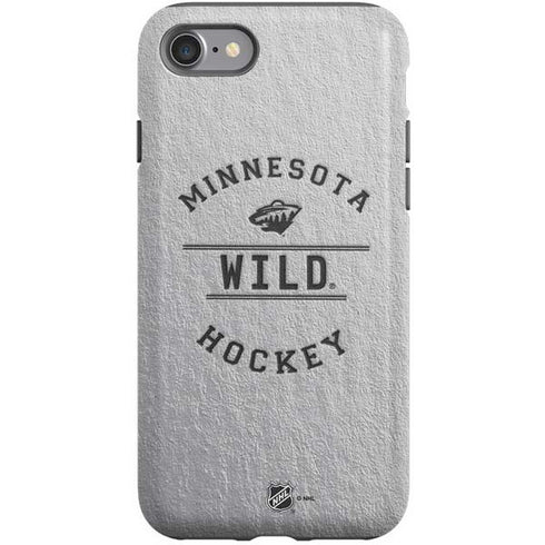 NHL Minnesota Wild Black Text iPhone SE (2nd & 3rd Gen) Pro Case