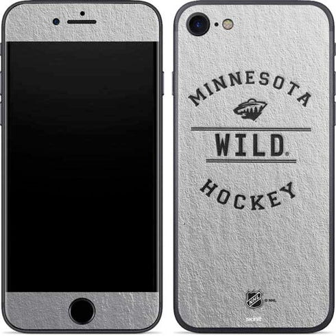 NHL Minnesota Wild Black Text iPhone SE (2nd & 3rd Gen) Skin