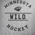 NHL Minnesota Wild Black Text iPhone X Pro Case