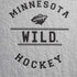NHL Minnesota Wild Black Text iPhone XR Pro Case