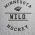 NHL Minnesota Wild Black Text iPhone XR Skin