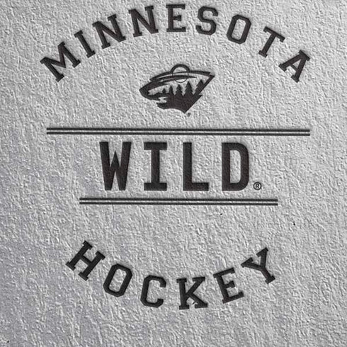 NHL Minnesota Wild Black Text iPhone XS Max Skin