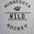 NHL Minnesota Wild Black Text iPhone XS Pro Case