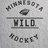 NHL Minnesota Wild Black Text iPhone XS Skin