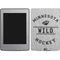 NHL Minnesota Wild Black Text Amazon Kindle Skin