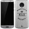 NHL Minnesota Wild Black Text Moto G6 Skin
