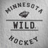 NHL Minnesota Wild Black Text Moto G6 Skin