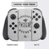 NHL Minnesota Wild Black Text Nintendo Switch Bundle Skin