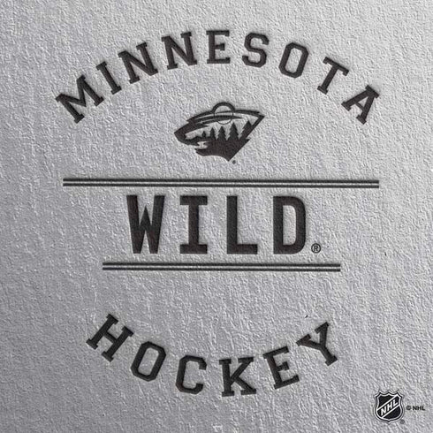NHL Minnesota Wild Black Text PS4 Slim Skin