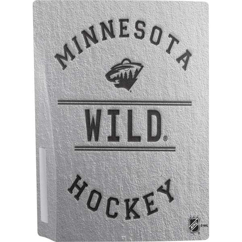 NHL Minnesota Wild Black Text PS5 Bundle Skin