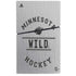 NHL Minnesota Wild Black Text PS5 Slim Disk Bundle Skin