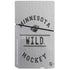 NHL Minnesota Wild Black Text PS5 Slim Disk Console Skin