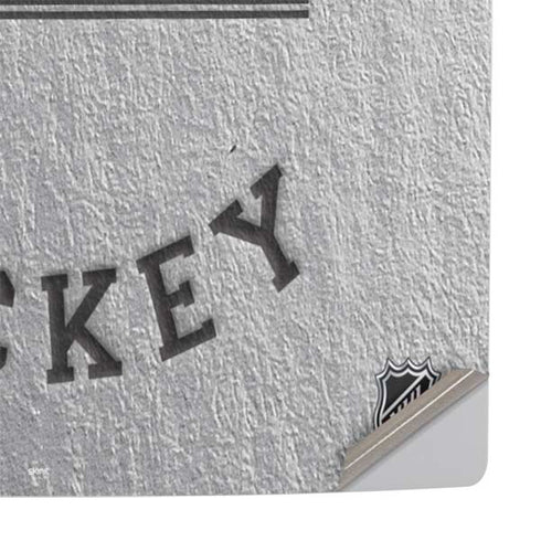 NHL Minnesota Wild Black Text PS5 Slim Disk Console Skin