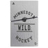 NHL Minnesota Wild Black Text PS5 Slim Digital Edition Console Skin