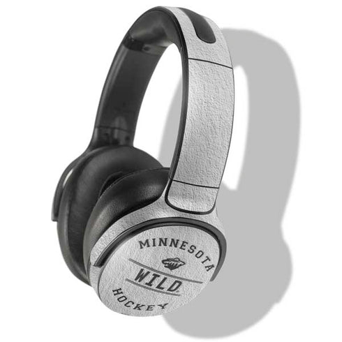 NHL Minnesota Wild Black Text Skullcandy Venue Skin