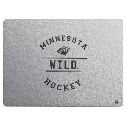 NHL Minnesota Wild Black Text Surface Laptop 3 13.5in Skin