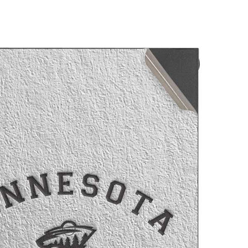 NHL Minnesota Wild Black Text Xbox Series X Console Skin