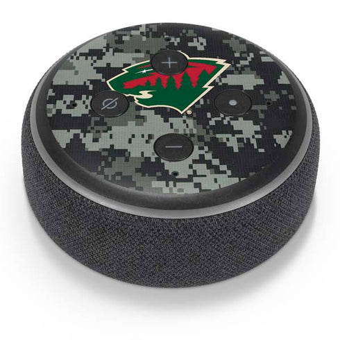 NHL Minnesota Wild Camo Amazon Echo Dot Skin