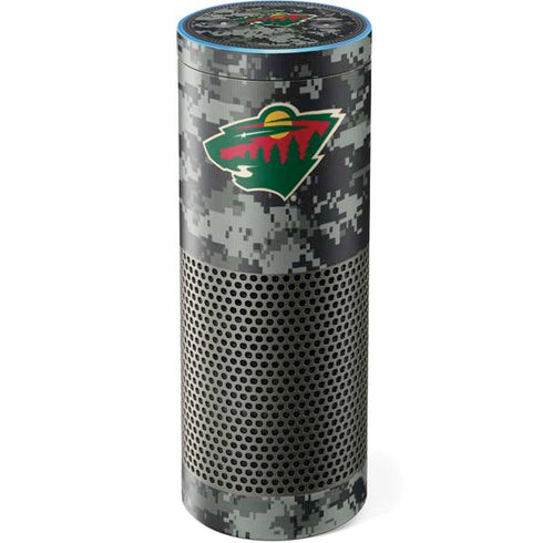 NHL Minnesota Wild Camo Amazon Echo Skin