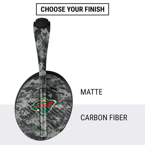NHL Minnesota Wild Camo Bose Noise Cancelling Headphones 700 Skin