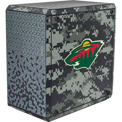 NHL Minnesota Wild Camo Cooler Master MasterBox Q300L Mini Tower Skin