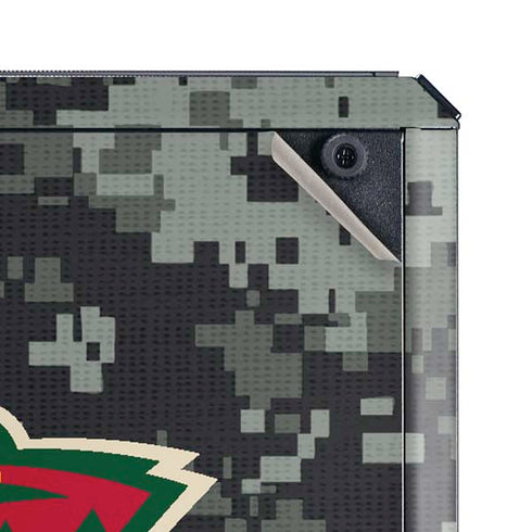 NHL Minnesota Wild Camo Cooler Master MasterBox Q300L Mini Tower Skin