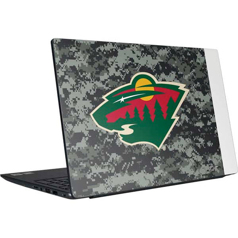 NHL Minnesota Wild Camo Dell Vostro Skin
