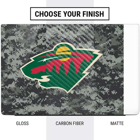 NHL Minnesota Wild Camo Dell Vostro Skin
