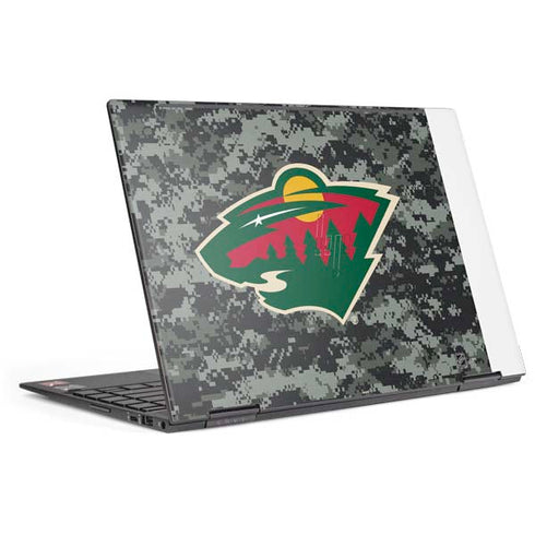 NHL Minnesota Wild Camo HP Envy Skin