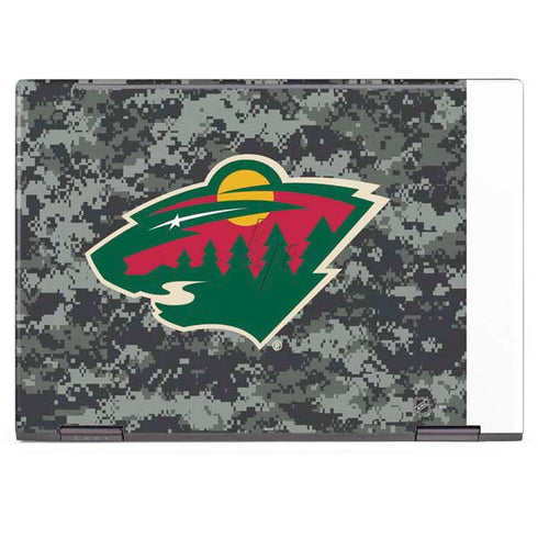 NHL Minnesota Wild Camo HP Envy Skin