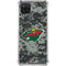 NHL Minnesota Wild Camo Galaxy A12 Clear Case