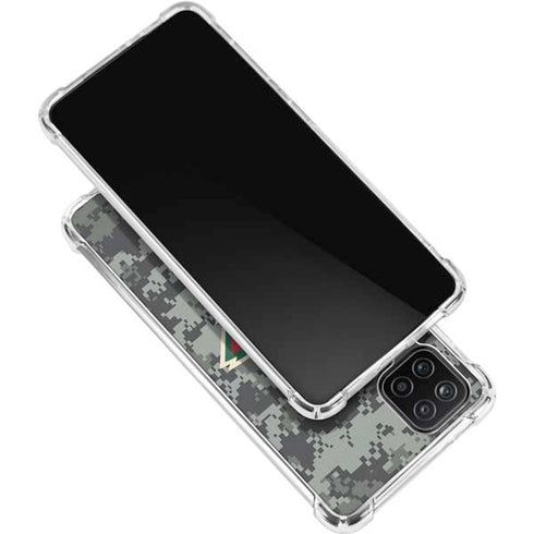 NHL Minnesota Wild Camo Galaxy A12 Clear Case