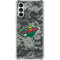 NHL Minnesota Wild Camo Galaxy A13 5G Clear Case