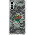 NHL Minnesota Wild Camo Galaxy A13 5G Clear Case
