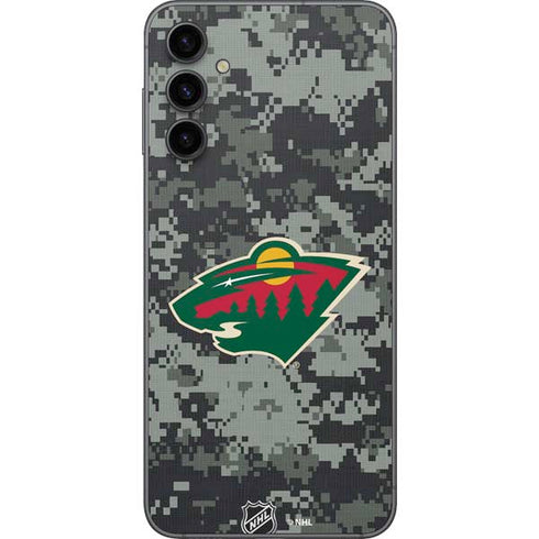NHL Minnesota Wild Camo Galaxy A14 5G Skin