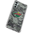 NHL Minnesota Wild Camo Galaxy A15 5G Clear Case
