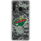 NHL Minnesota Wild Camo Galaxy A21 Clear Case