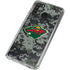 NHL Minnesota Wild Camo Galaxy A21 Clear Case
