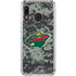 NHL Minnesota Wild Camo Galaxy A30 Clear Case