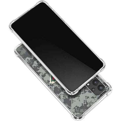 NHL Minnesota Wild Camo Galaxy A32 5G Clear Case