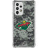 NHL Minnesota Wild Camo Galaxy A53 5G Clear Case