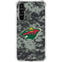 NHL Minnesota Wild Camo Galaxy A54 5G Clear Case